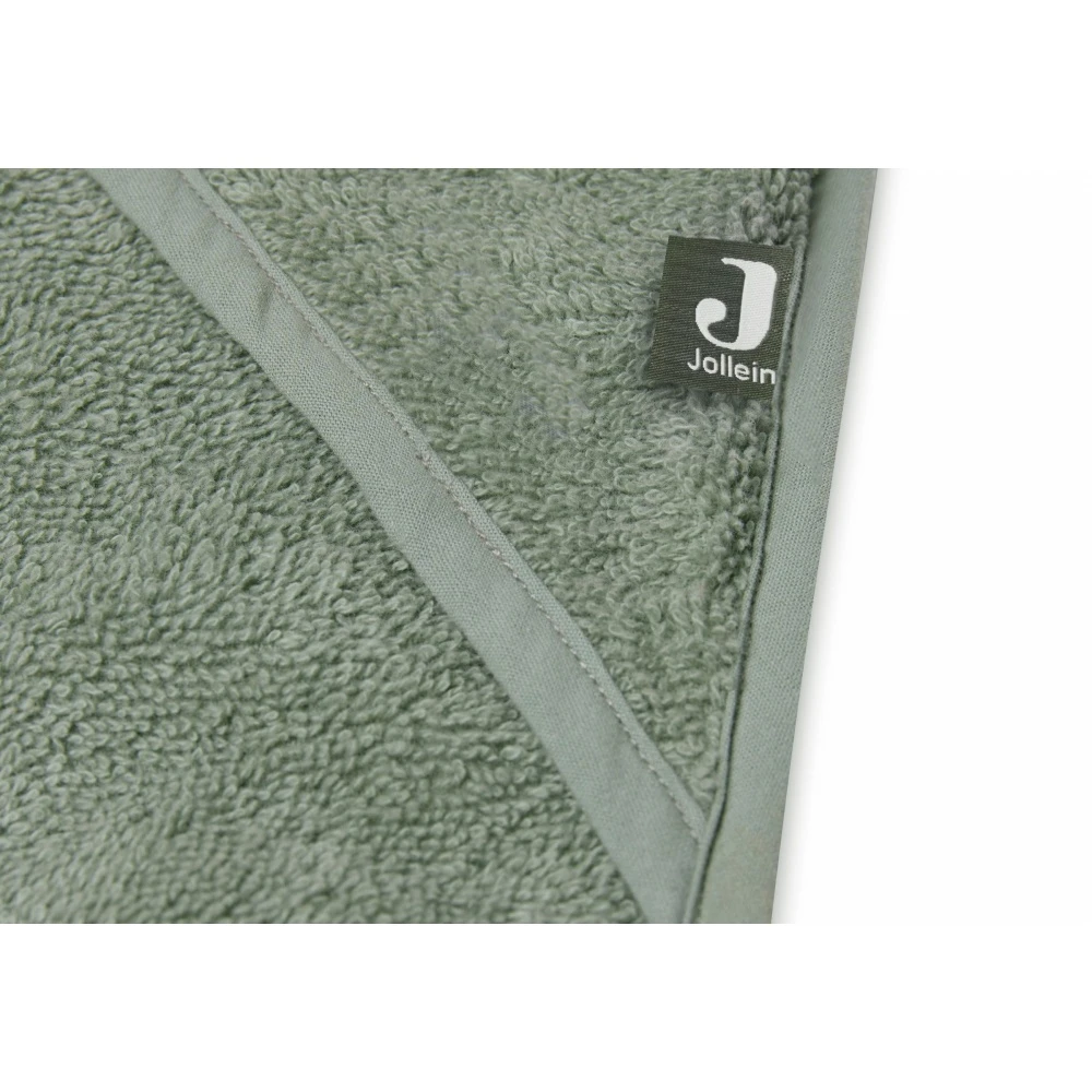 Jollein Cape De Bain 75x75cm Ash Green 5 Jollein Cape De Bain 75x75cm Ash Green – Image 5