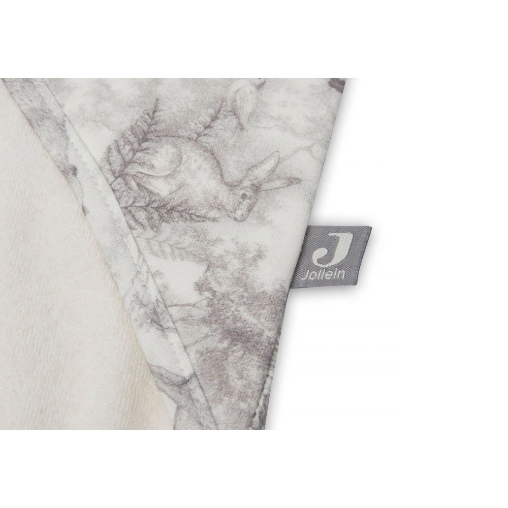 Jollein Cape De Bain Bébé 75x75 Cm Jersey Pimpelmees Forest Animals 5 Jollein Cape De Bain Bébé 75x75 Cm Jersey Pimpelmees Forest Animals – Image 5