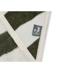 Jollein Cape De Bain Bébé 75x75 Cm éponge Stripe Leaf Green 9 Jollein Cape De Bain Bébé 75x75 Cm éponge Stripe Leaf Green -Allobébé jl091069955 4