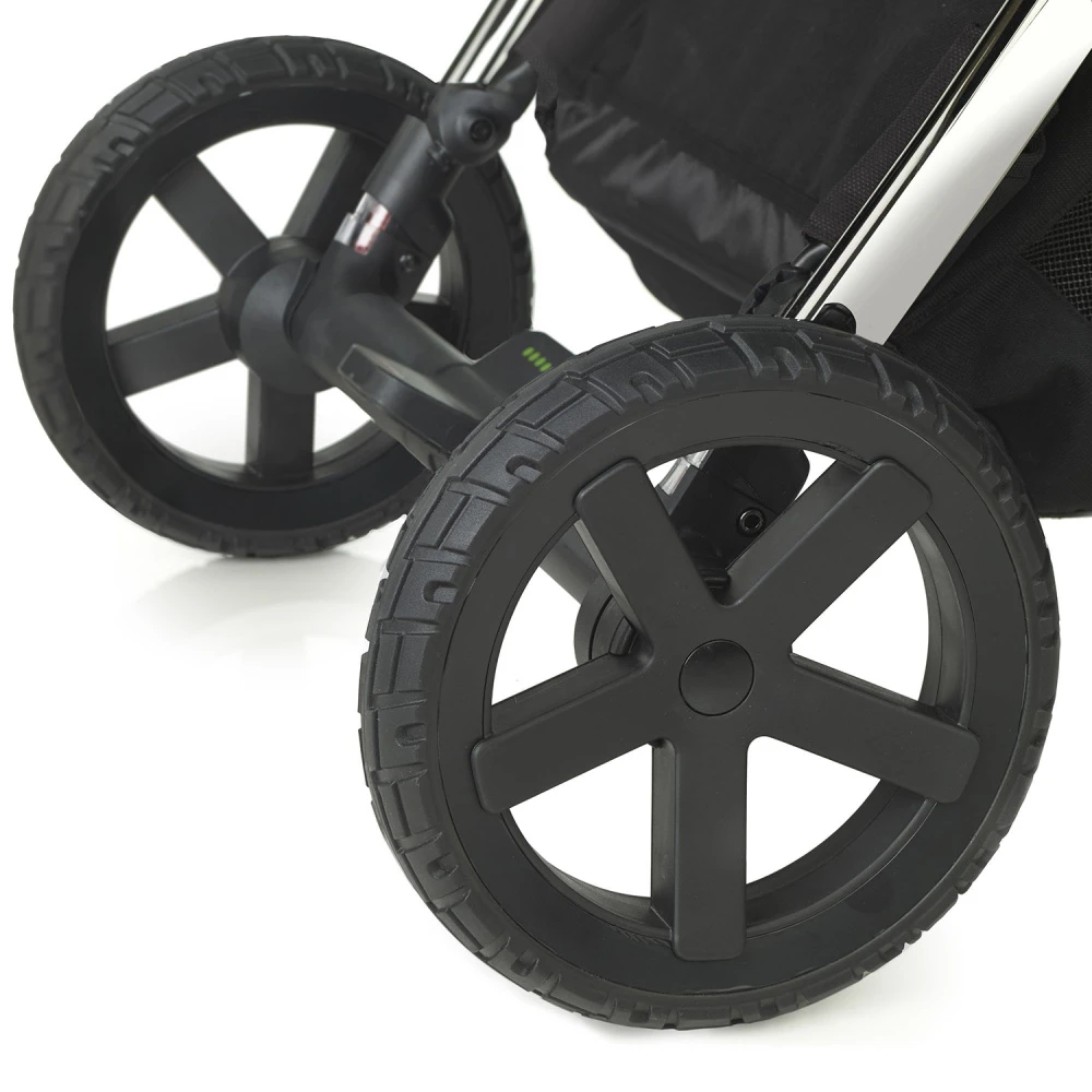 Jané Poussette Crosslight Pro Châssis Silver Shadow Cold Black 4 Jané Poussette Crosslight Pro Châssis Silver Shadow Cold Black – Image 4