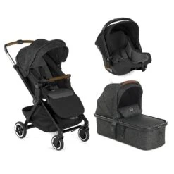 Jané Pack Trio Newel + Micro Bb + Koos Isize R1 Cold Black