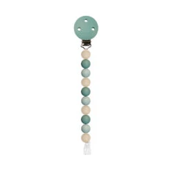 NATTOU Attache-sucette Silicone Vert/beige/sauge