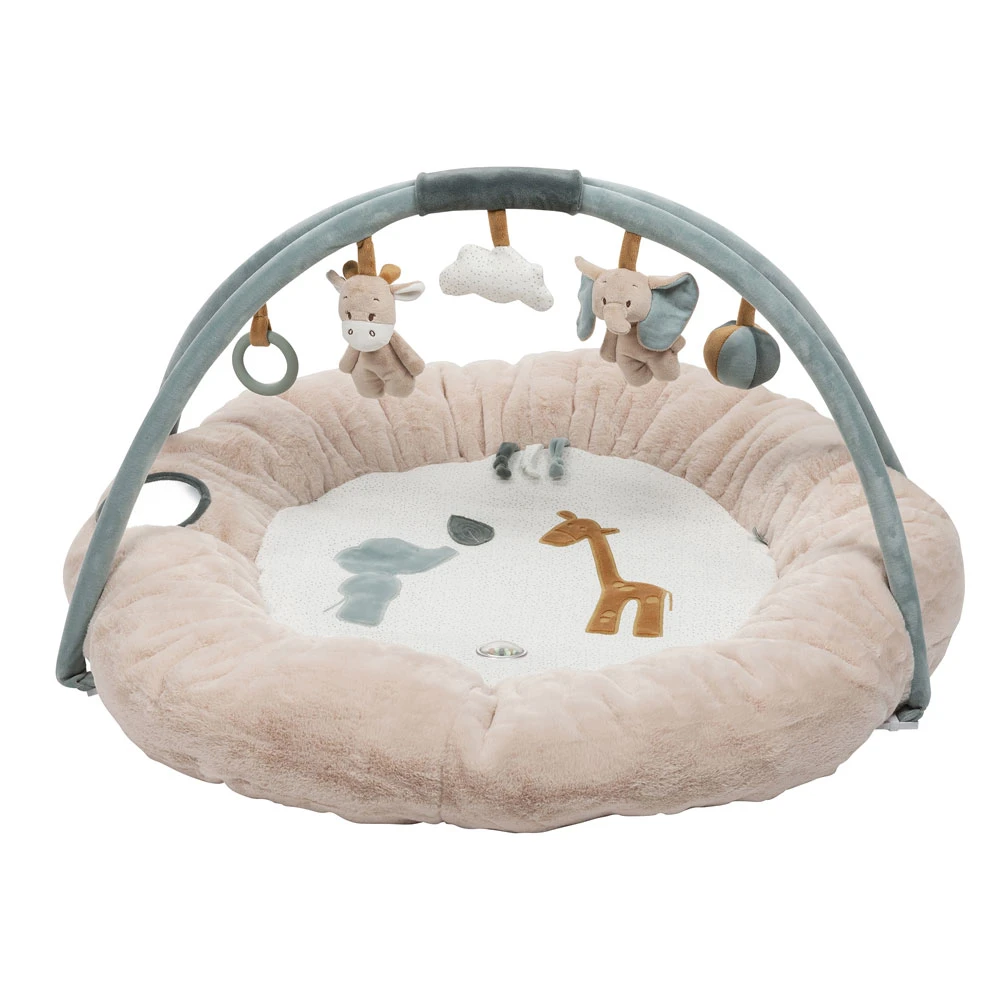 NATTOU Tapis Pouf Avec Arches Luna Et Axel 1 NATTOU Tapis Pouf Avec Arches Luna Et Axel