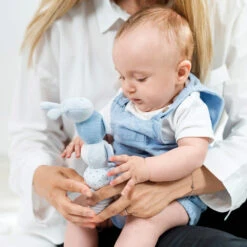 NATTOU Jouet D'éveil Bébé D'activité Chenille Bleue -Allobébé jo083377169 3