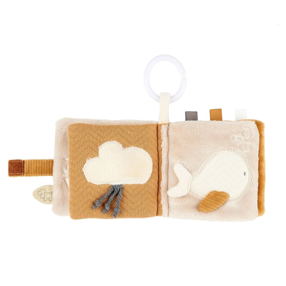 NATTOU Livre D'éveil En Tissu Charlie 2 NATTOU Livre D'éveil En Tissu Charlie – Image 2