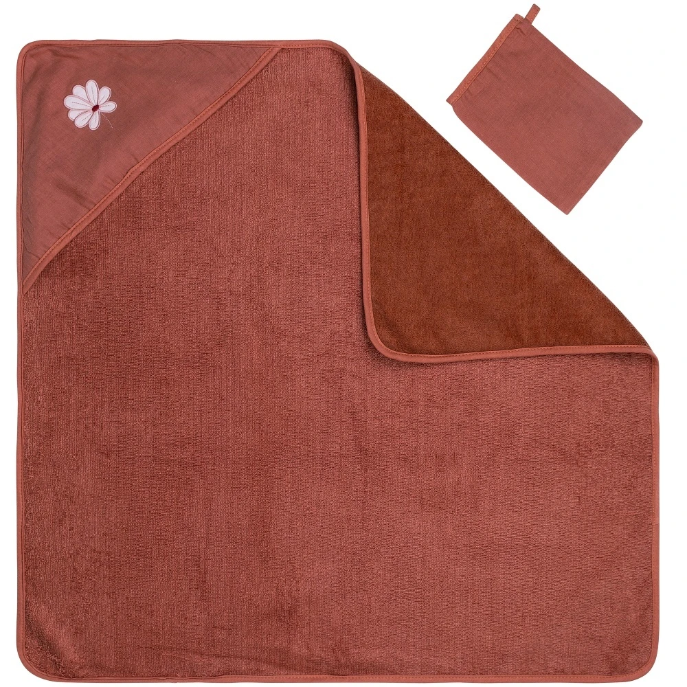 NATTOU Cape De Bain Et Gant De Toilette Susie & Bonnie 1 NATTOU Cape De Bain Et Gant De Toilette Susie & Bonnie