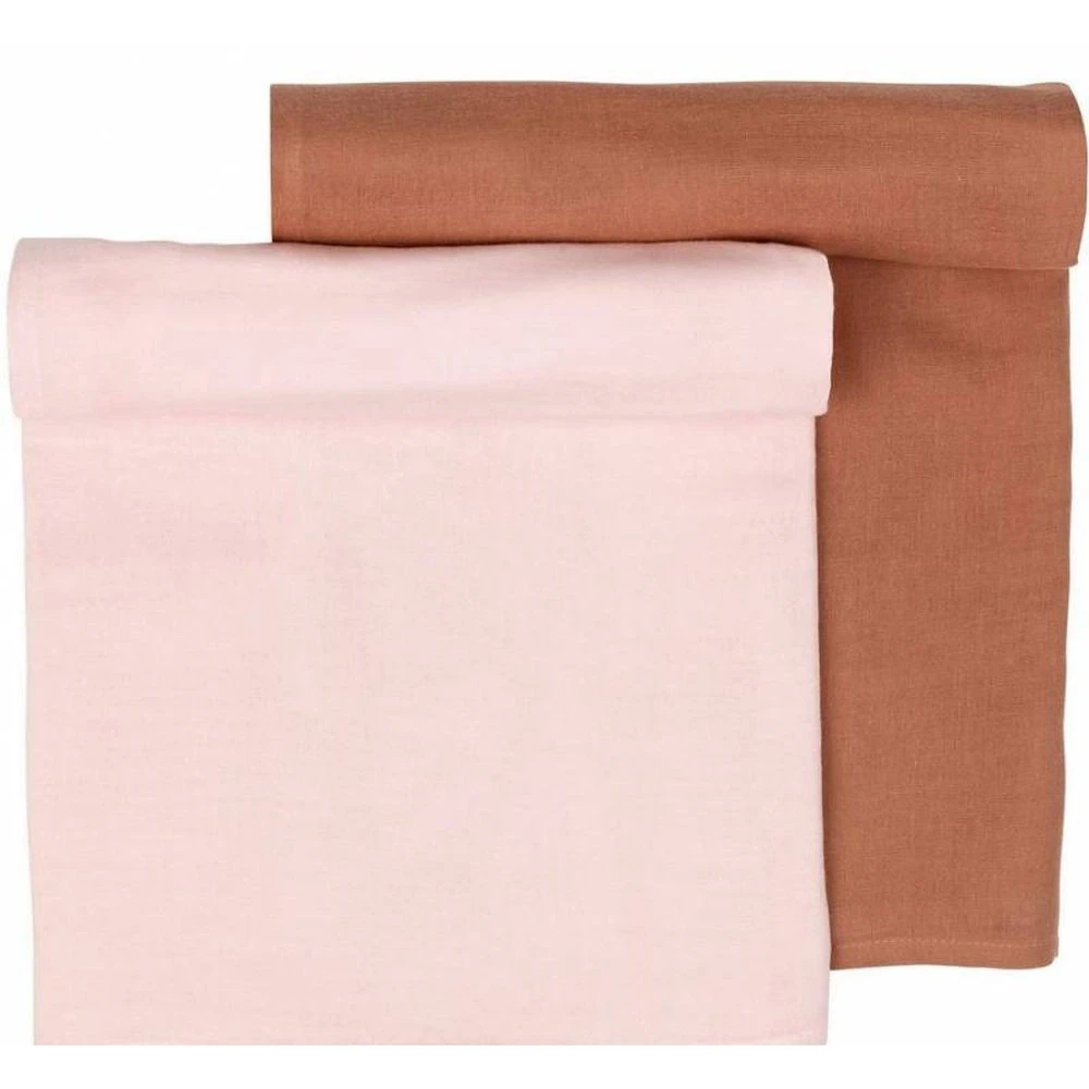 NATTOU Set De 2 Langes Susie & Bonnie 120 X 120 Cm 1 NATTOU Set De 2 Langes Susie & Bonnie 120 X 120 Cm