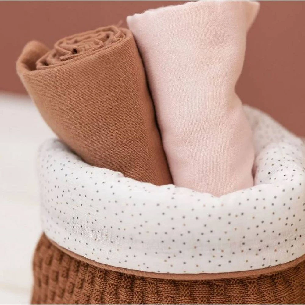 NATTOU Set De 2 Langes Susie & Bonnie 120 X 120 Cm 2 NATTOU Set De 2 Langes Susie & Bonnie 120 X 120 Cm – Image 2