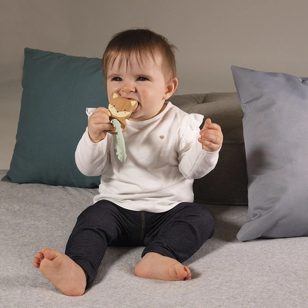 Kaloo Anneau De Dentition En Silicone Renard Vert 2 Kaloo Anneau De Dentition En Silicone Renard Vert – Image 2