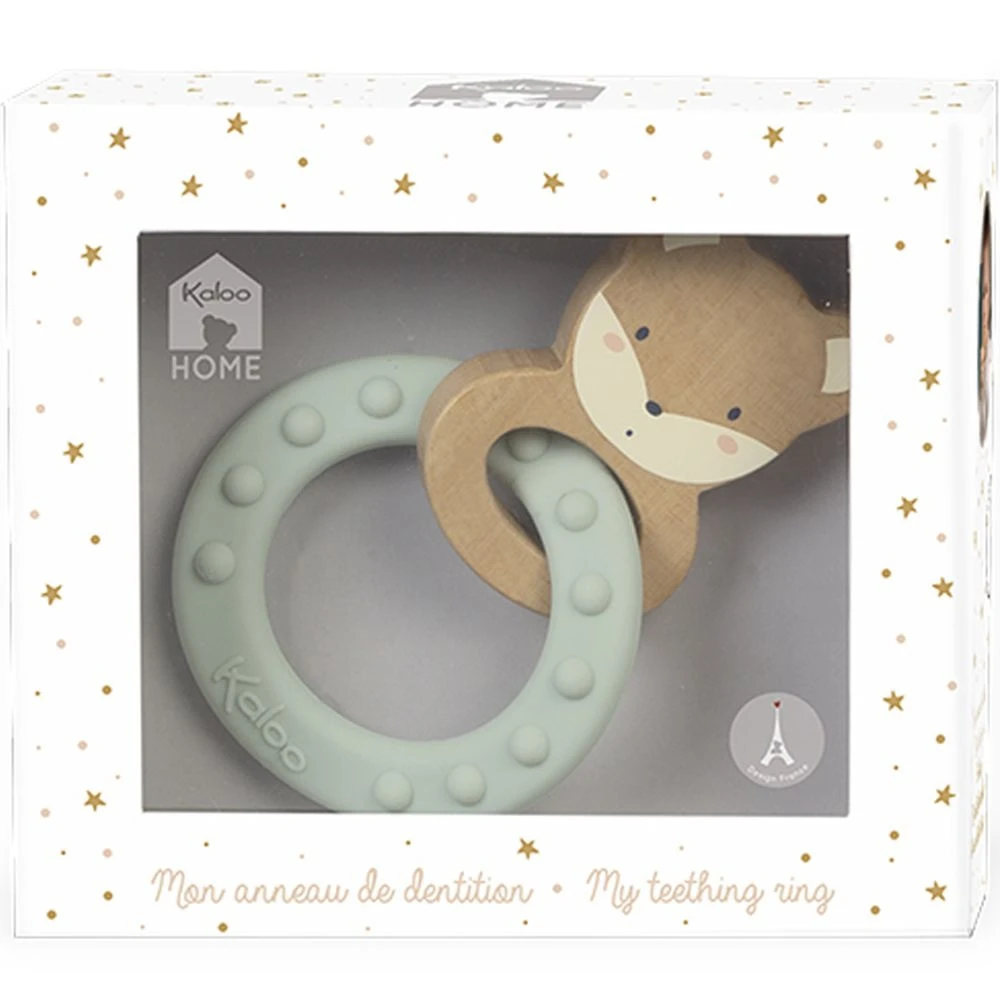 Kaloo Anneau De Dentition En Silicone Renard Vert 3 Kaloo Anneau De Dentition En Silicone Renard Vert – Image 3