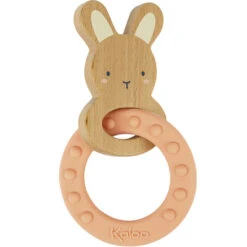 Kaloo Anneau De Dentition En Silicone Lapin Orange