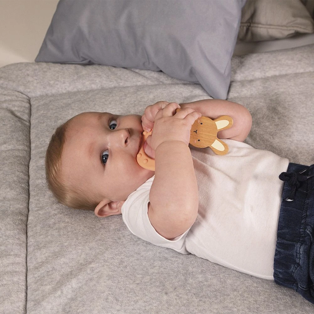 Kaloo Anneau De Dentition En Silicone Lapin Orange 3 Kaloo Anneau De Dentition En Silicone Lapin Orange – Image 3