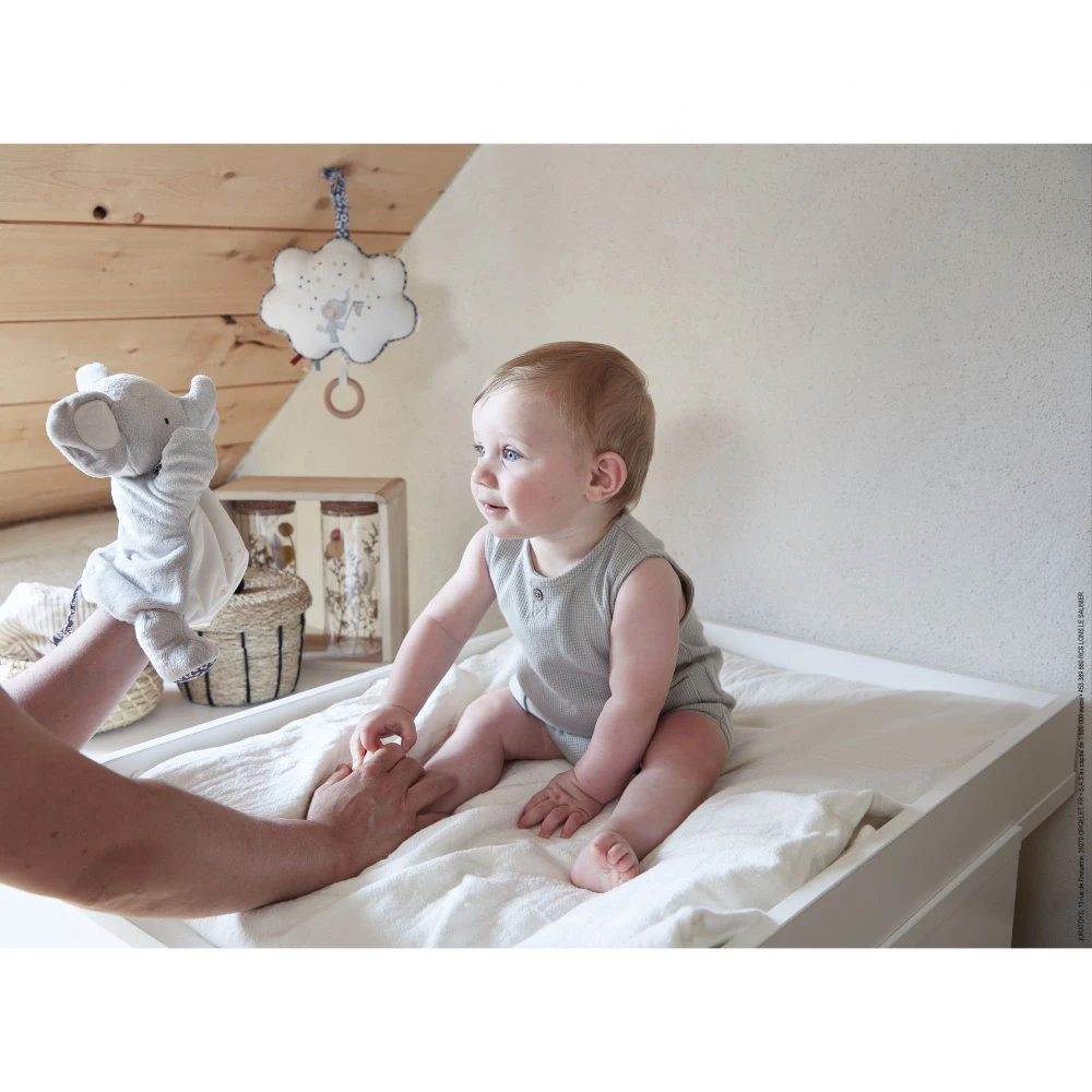 Kaloo Coussin Musical Etoile Bleue 15 Cm 2 Kaloo Coussin Musical Etoile Bleue 15 Cm – Image 2