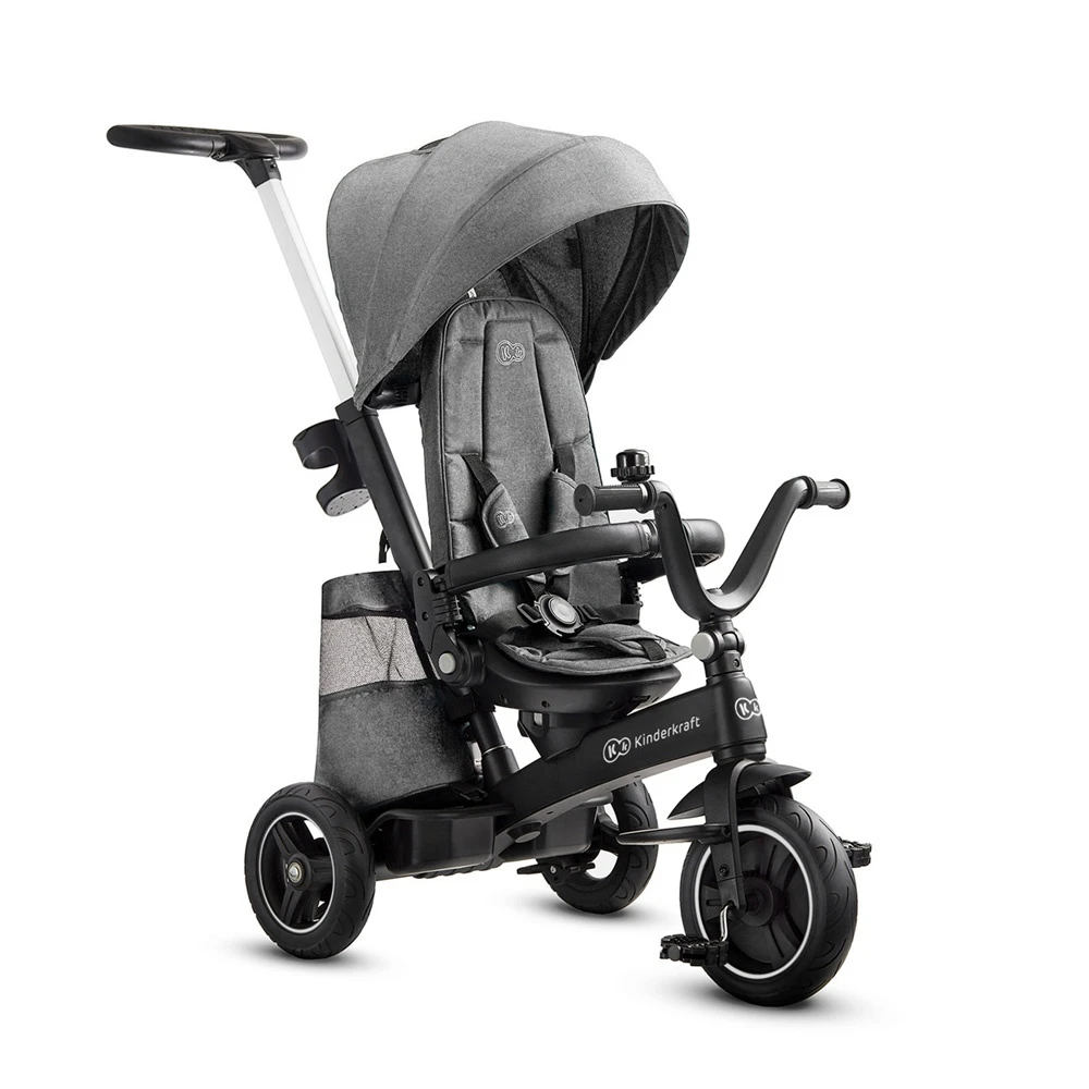 Kinderkraft Poussette Tricycle Easywist Platinum Grey 1 Kinderkraft Poussette Tricycle Easywist Platinum Grey