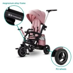 Kinderkraft Poussette Tricycle Easywist Pink 35 Kinderkraft Poussette Tricycle Easywist Pink -Allobébé kk041014494 15