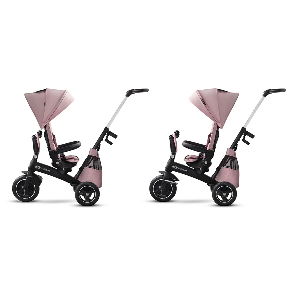 Kinderkraft Poussette Tricycle Easywist Pink 9 Kinderkraft Poussette Tricycle Easywist Pink – Image 9
