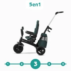 Kinderkraft Poussette Tricycle Easywist Midnight Green 25 Kinderkraft Poussette Tricycle Easywist Midnight Green -Allobébé kk041014500 5