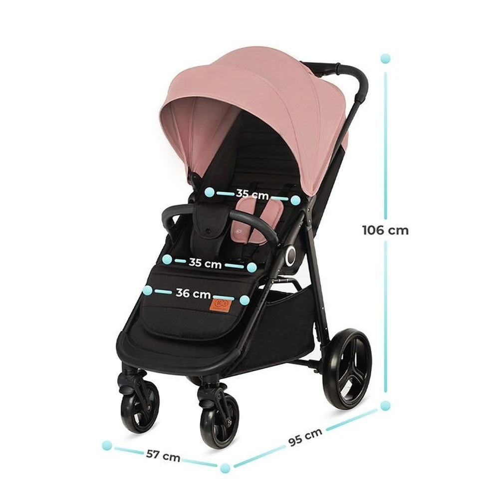 Kinderkraft Poussette Grande Plus Pink 14 Kinderkraft Poussette Grande Plus Pink – Image 14