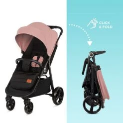 Kinderkraft Poussette Grande Plus Pink 23 Kinderkraft Poussette Grande Plus Pink -Allobébé kk041019307 8