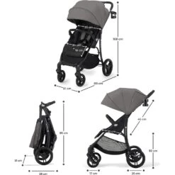 Kinderkraft Poussette Askoy - Grey -Allobébé kk041020389 3