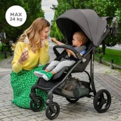 Kinderkraft Poussette Askoy - Grey -Allobébé kk041020389 6
