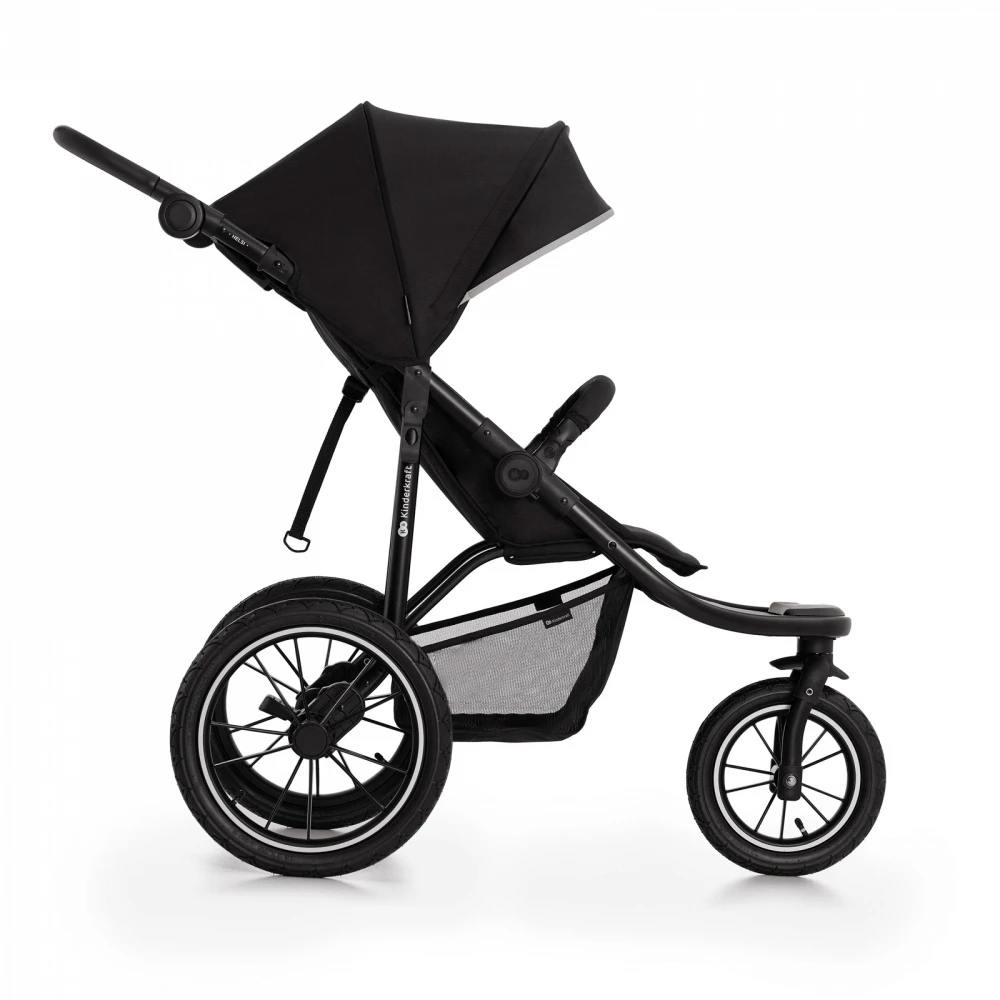 Kinderkraft Poussette Helsi Deep Black 3 Kinderkraft Poussette Helsi Deep Black – Image 3