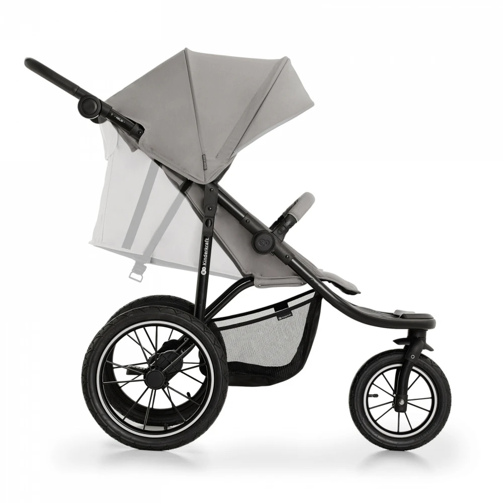 Kinderkraft Poussette Helsi Dust Grey 3 Kinderkraft Poussette Helsi Dust Grey – Image 3