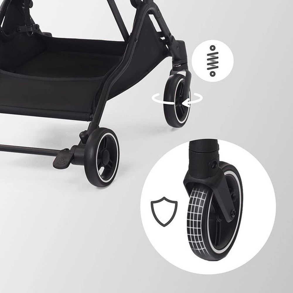 Kinderkraft Poussette Indy 2 Cosy Grey 9 Kinderkraft Poussette Indy 2 Cosy Grey – Image 9