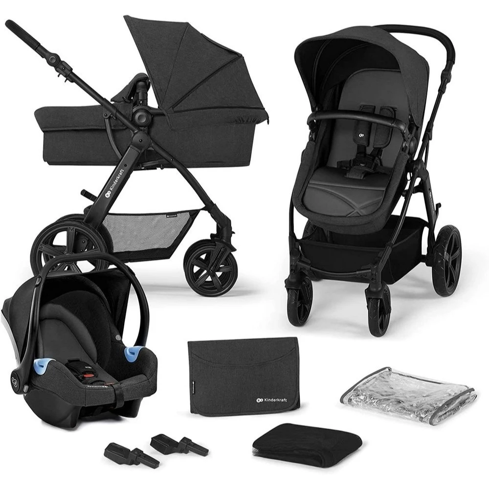 Kinderkraft Pack Poussette Moov Ct Black 1 Kinderkraft Pack Poussette Moov Ct Black