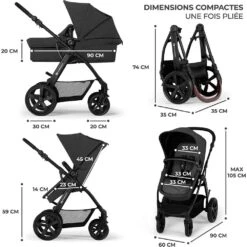 Kinderkraft Pack Poussette Moov Ct Black 14 Kinderkraft Pack Poussette Moov Ct Black -Allobébé kk041420754 6