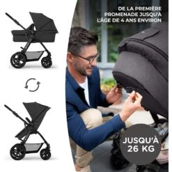 Kinderkraft Pack Poussette Moov Ct Black 15 Kinderkraft Pack Poussette Moov Ct Black -Allobébé kk041420754 7