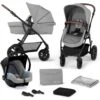 Kinderkraft Pack Poussette Moov Ct Grey