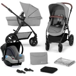Kinderkraft Pack Poussette Moov Ct Grey
