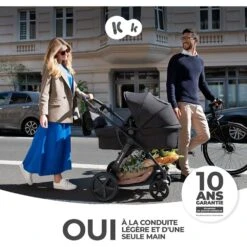 Kinderkraft Pack Poussette Moov Ct Grey -Allobébé kk041420761 2