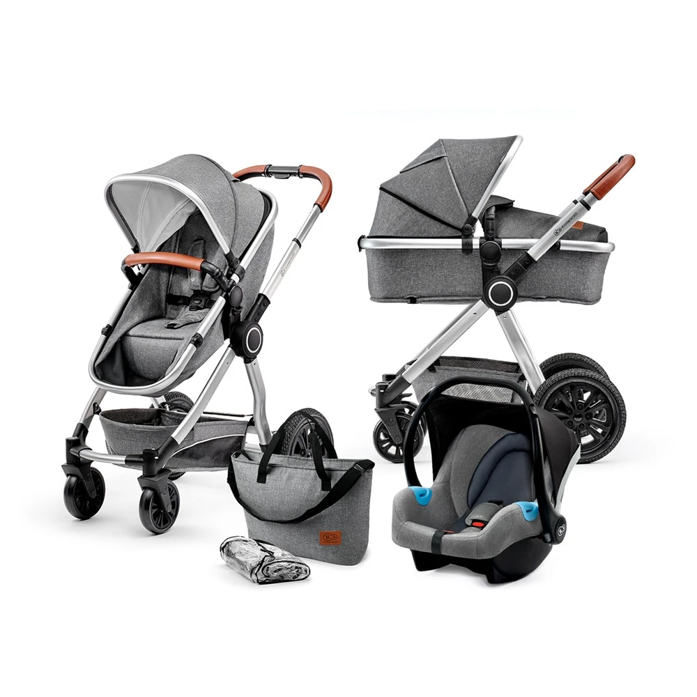 Kinderkraft Pack Poussette Trio 3 En 1 Veo Grey 1 Kinderkraft Pack Poussette Trio 3 En 1 Veo Grey
