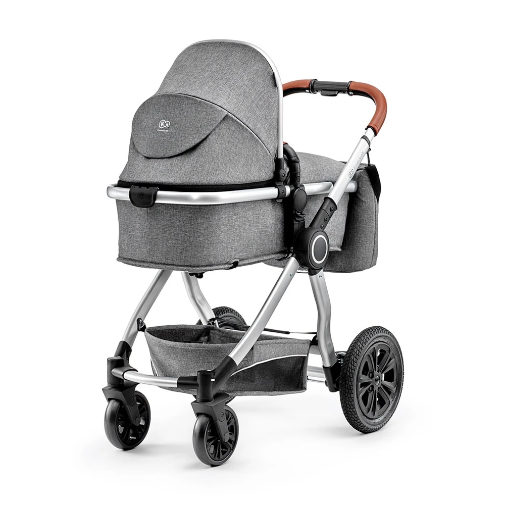 Kinderkraft Pack Poussette Trio 3 En 1 Veo Grey 2 Kinderkraft Pack Poussette Trio 3 En 1 Veo Grey – Image 2