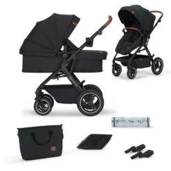 Kinderkraft Pack Poussette Trio B-tour - Black