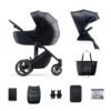 Kinderkraft Pack Poussette Duo Prime 2 - Venezian Black