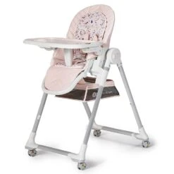 Kinderkraft Chaise Haute Lastree - Pink