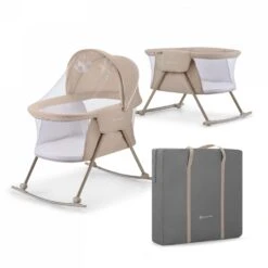 Kinderkraft Berceau Bébé Lovi Beige -Allobébé kk063113527 6