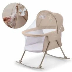 Kinderkraft Berceau Bébé Lovi Beige -Allobébé kk063113527 8