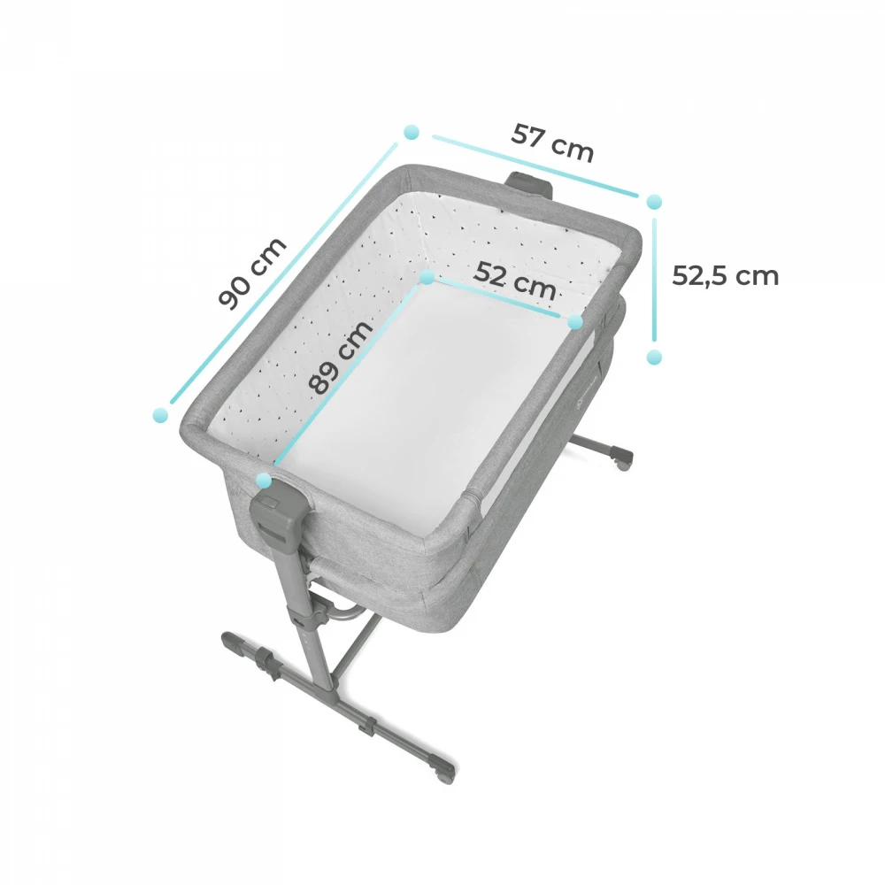 Kinderkraft Lit Cododo Neste Up Grey 6 Kinderkraft Lit Cododo Neste Up Grey – Image 6