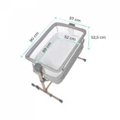 Kinderkraft Lit Cododo Neste Air Grey Wood -Allobébé kk063115477 8