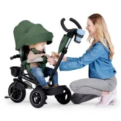 Kinderkraft Tricycle Spinstep 5 En 1 - Green 8 Kinderkraft Tricycle Spinstep 5 En 1 - Green -Allobébé kk082016535 3