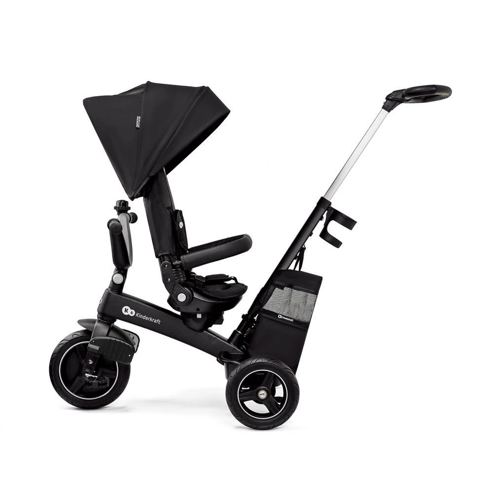 Kinderkraft Tricycle Easytwist Black 6 Kinderkraft Tricycle Easytwist Black – Image 6