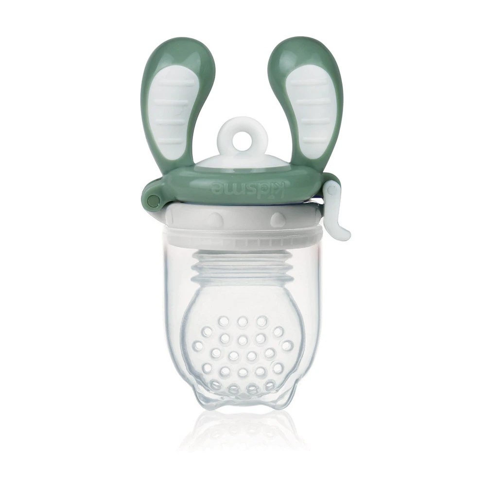 KidsMe Food Feeder Gris Vert 1 KidsMe Food Feeder Gris Vert