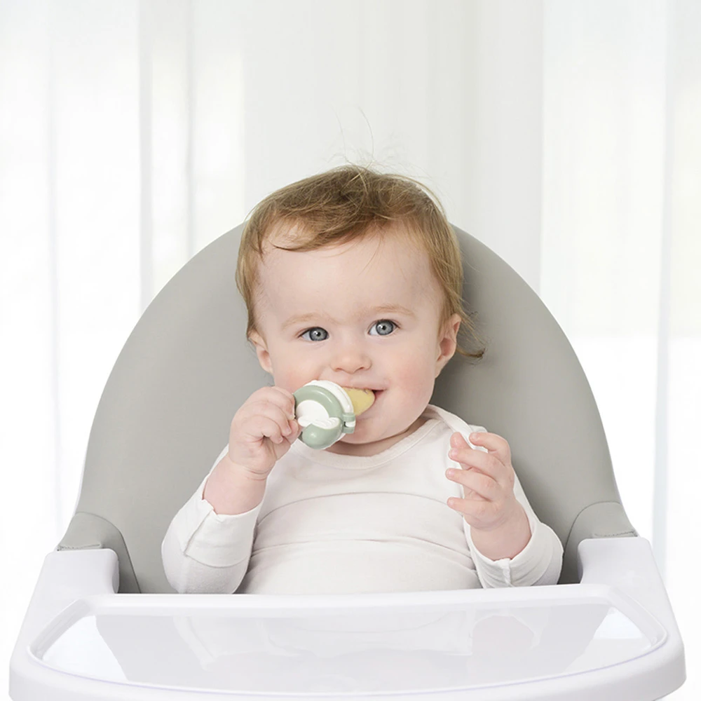 KidsMe Food Feeder Gris Vert 3 KidsMe Food Feeder Gris Vert – Image 3