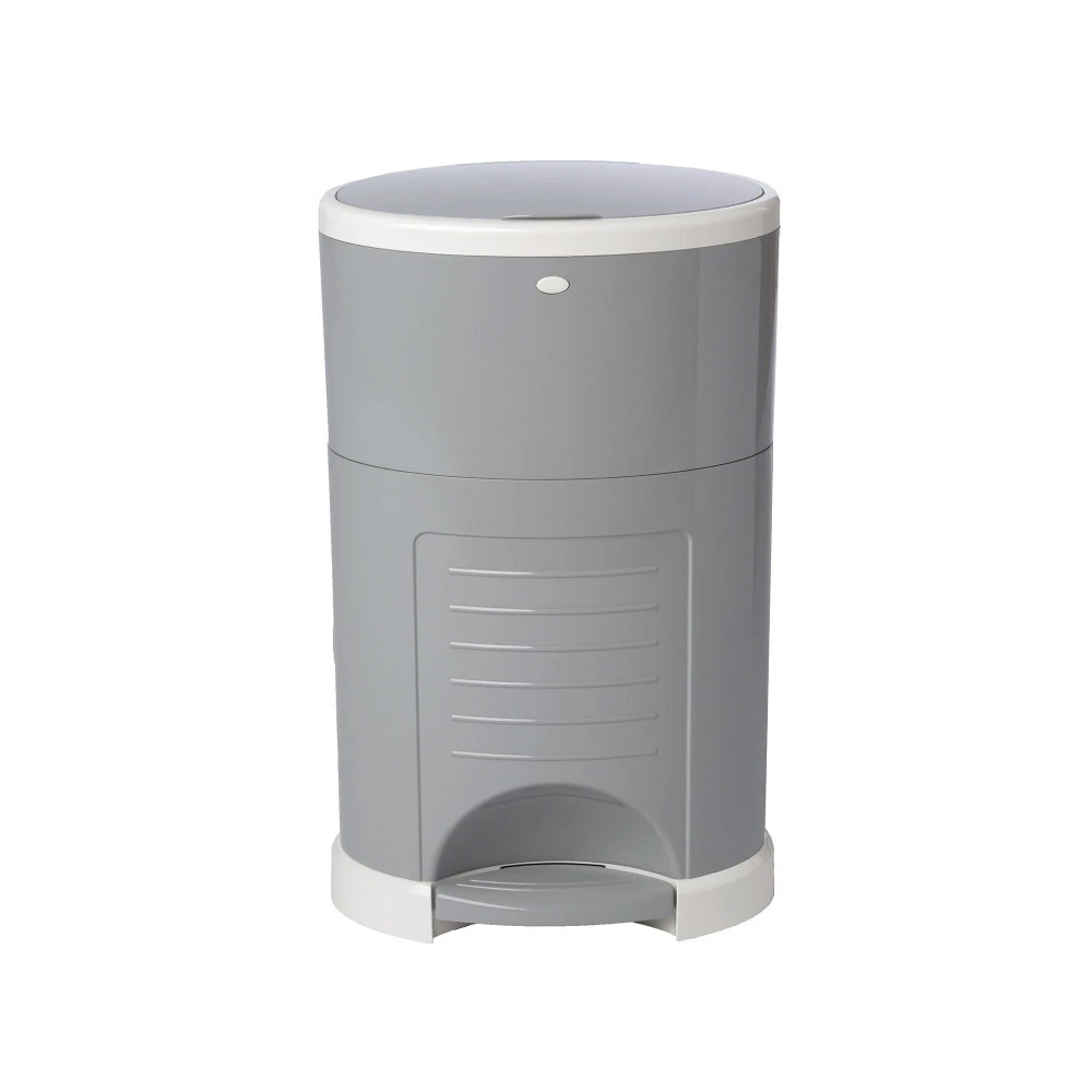 Poubelle à Couches Grise 16l + Une Recharge 2 Poubelle à Couches Grise 16l + Une Recharge – Image 2