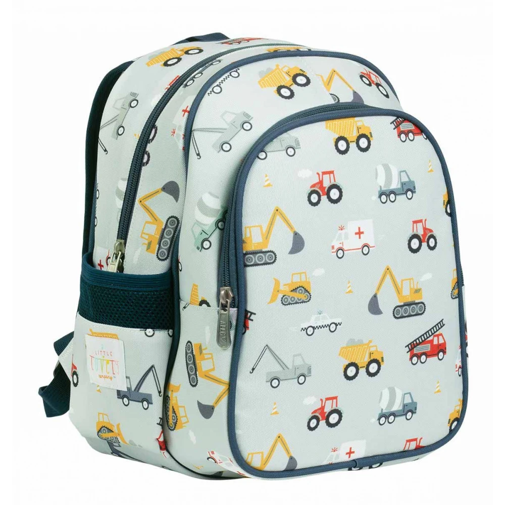A Little Lovely Company Sac à Dos Enfant Isotherme Véhicules 1 A Little Lovely Company Sac à Dos Enfant Isotherme Véhicules
