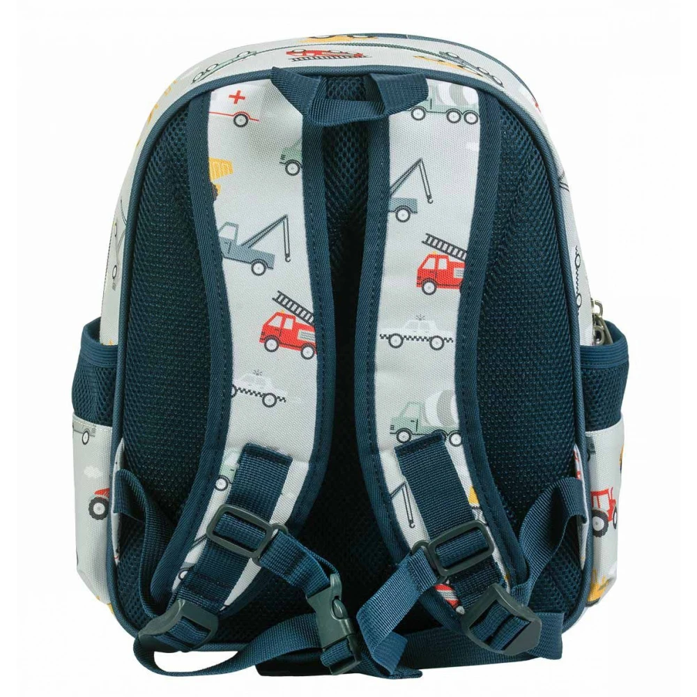 A Little Lovely Company Sac à Dos Enfant Isotherme Véhicules 3 A Little Lovely Company Sac à Dos Enfant Isotherme Véhicules – Image 3